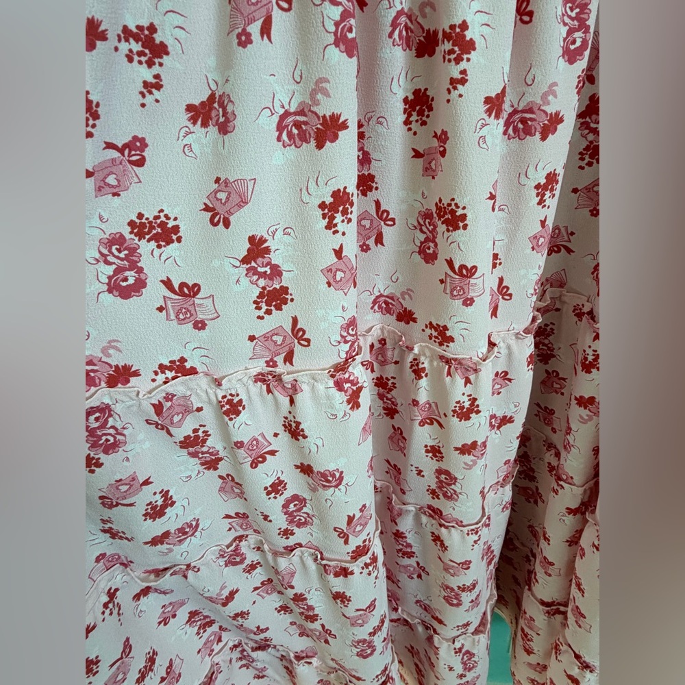 ✨NWOT Hill House The Crepe Ellie Nap Dress, Love Letters - Picture 6 of 7